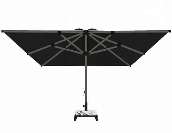 Зонт профессиональный Avocado, 300х300 см, серебристый/черный