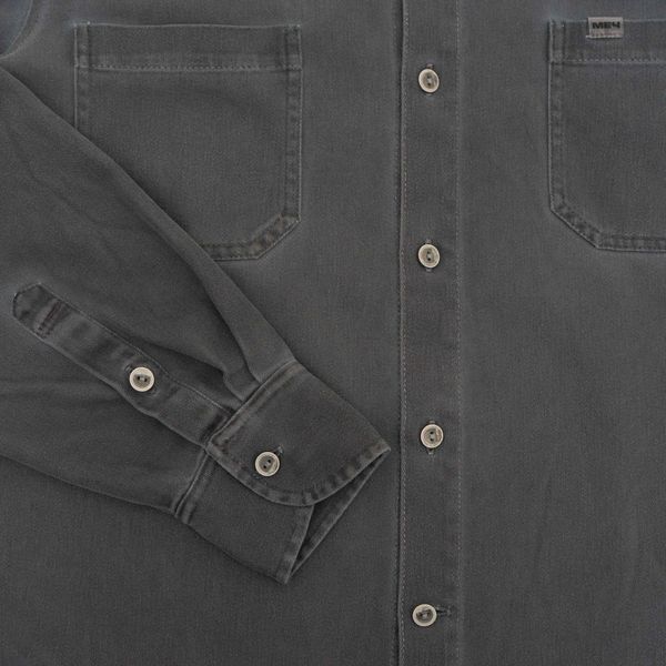 Рубашка FW Garment Dyed серая - фото 3