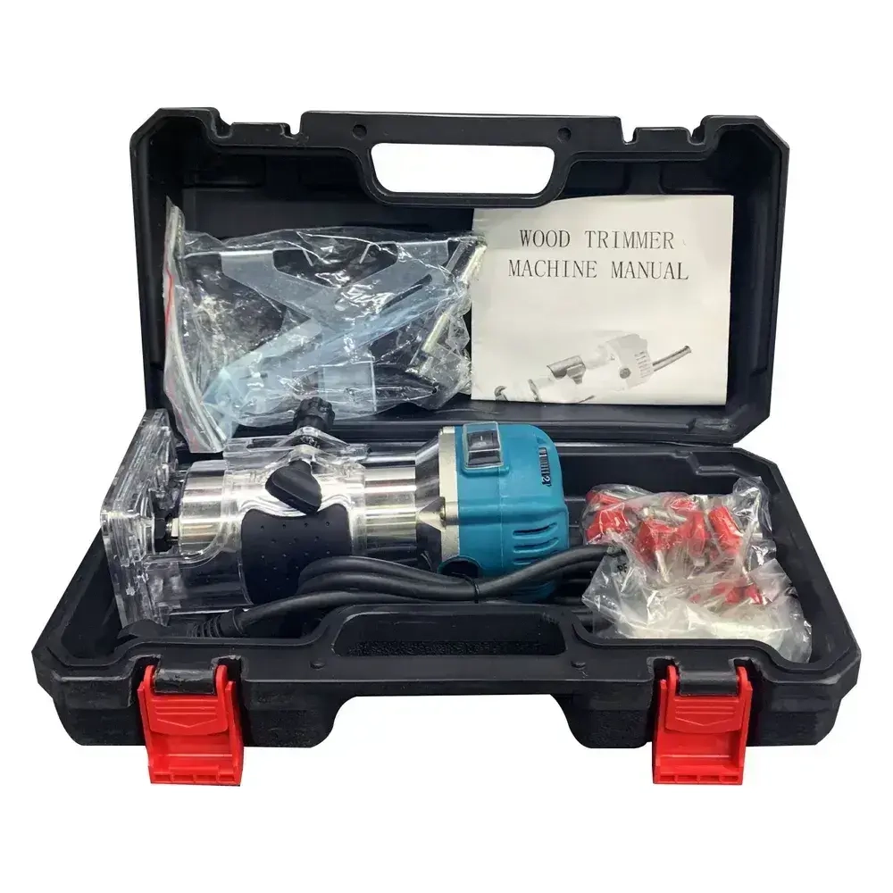 Фрезер по дереву электрический, гравировальный станок, цанга 6.35 мм, 30 000 об/мин, 800 Вт