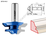 ЗУБР 44,5x21мм, фреза кромочная для углового сращивания