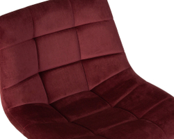 Стул барный DOBRIN TAILOR, винный велюр (MJ9-35)