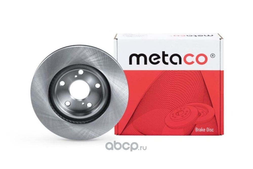 Диск тормозной передний Toyota Camry V40/50 RAV 4 III-IV (296x28) (METACO)