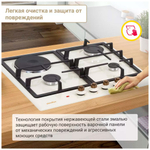 Варочная панель газовая SIMFER H60V31O522