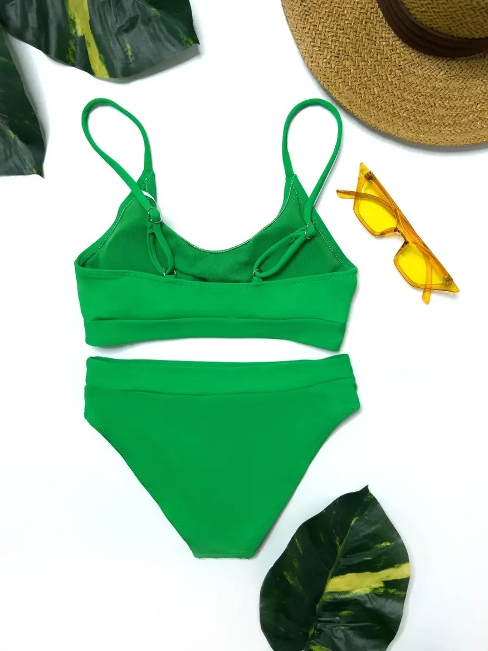 купальник раздельный для бассейна 3 в 1 топ и парео