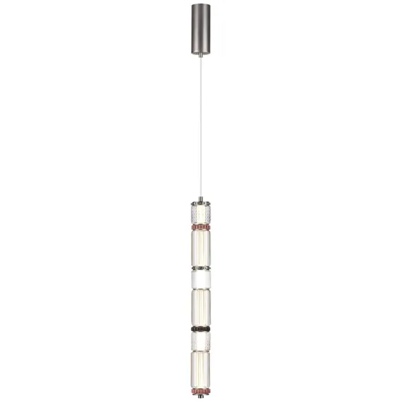 5456/18L L-VISION ODL_EX26 045 темный сатин.никель/терракот/черный Подвес LED 22W 4000K COLLIER