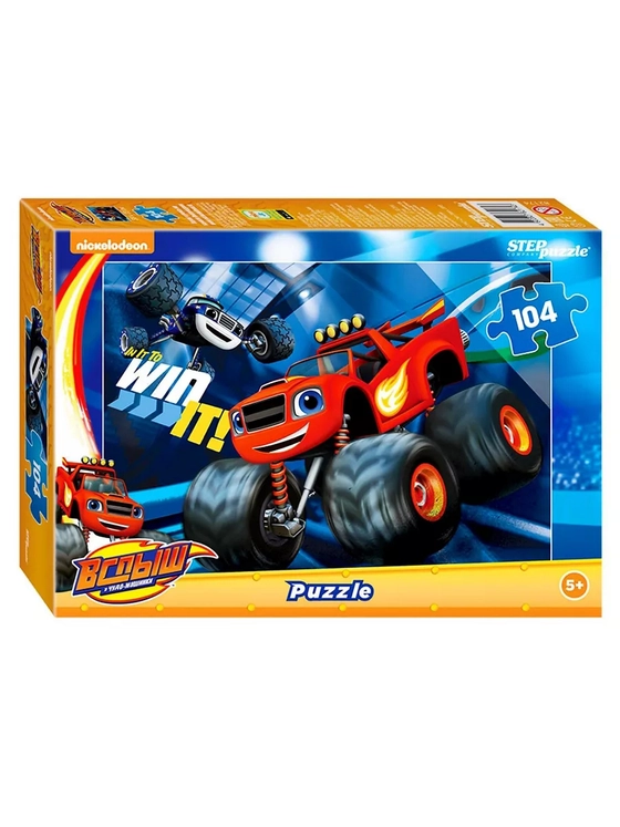 Пазл для детей 4 5 6 7 лет Вспыш 104 элемента