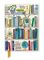 Bloknot \ Блокнот \ Notebook Georgia Breeze: Bookshelves (Foiled Journal)