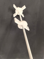 Мешалка лопастная для пластикового реактора 200л