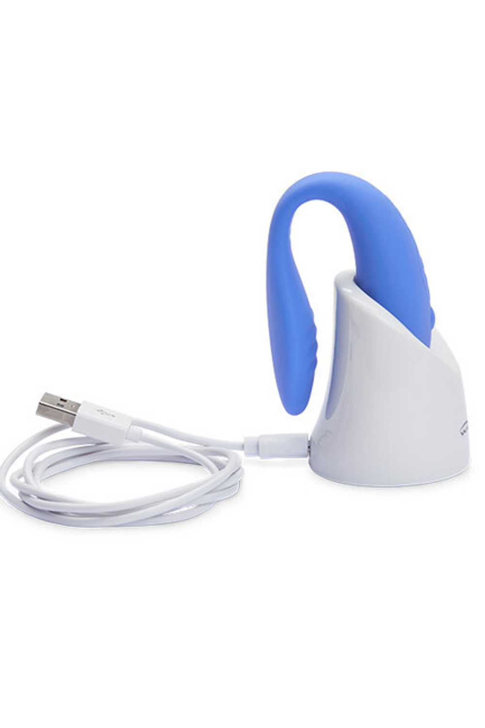 Вибромассажер для пар We-Vibe Match с беспроводным пультом управлением (Цвет: голубой)