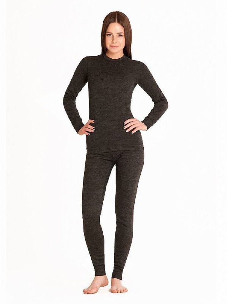 Термобелье женское Wool Protection MCLWPL0102 черный Montero