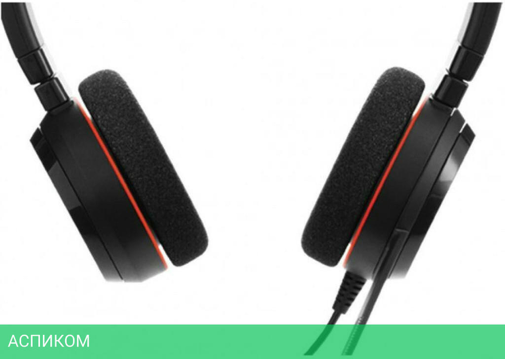 Наушники Jabra Evolve 20 MS черный (4999-823-109)