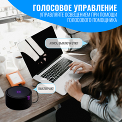Умная WiFi розетка встраиваемая Smart Aura. Работает с Алисой