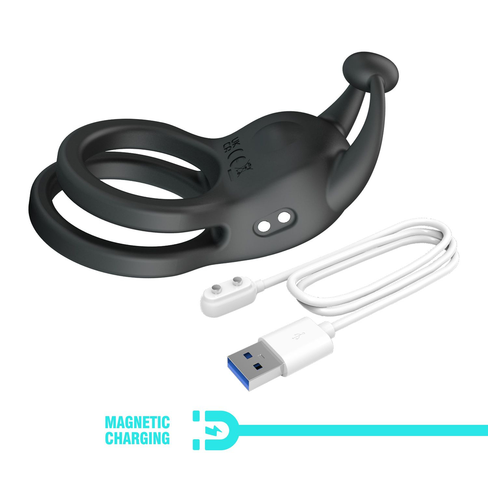 Эрекционное виброкольцо Baile Pretty Love Goodwin, перезаряжаемое