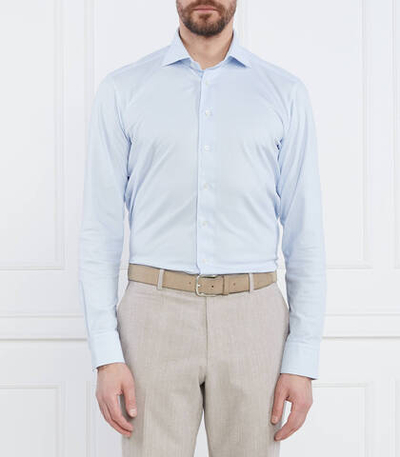 рубашка byron Emanuel Berg - голубой(BY-Byron SFJ4)