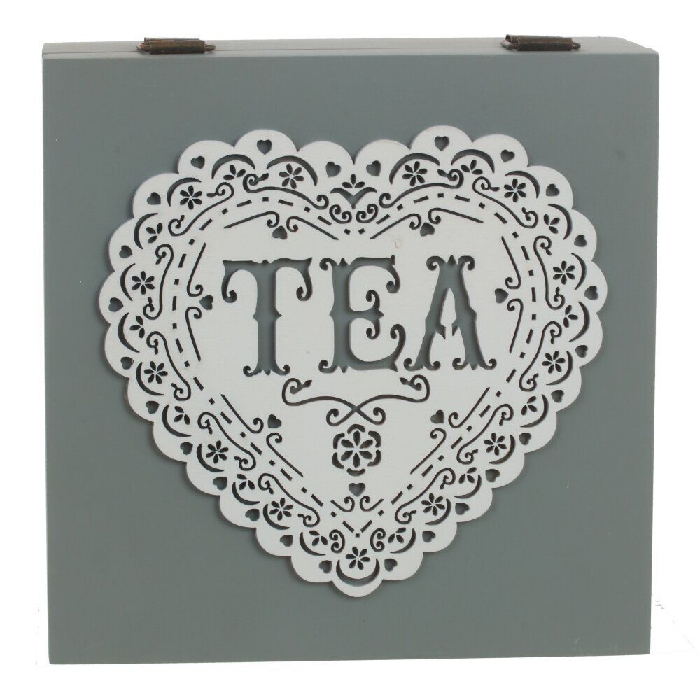 GAEM Шкатулка для чайных пакетиков, L18 W18 H7 см