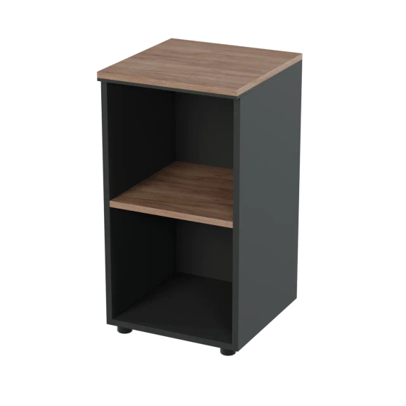 Стеллаж для документов низкий узкий Prego office 403х420х840 ПОСНУ