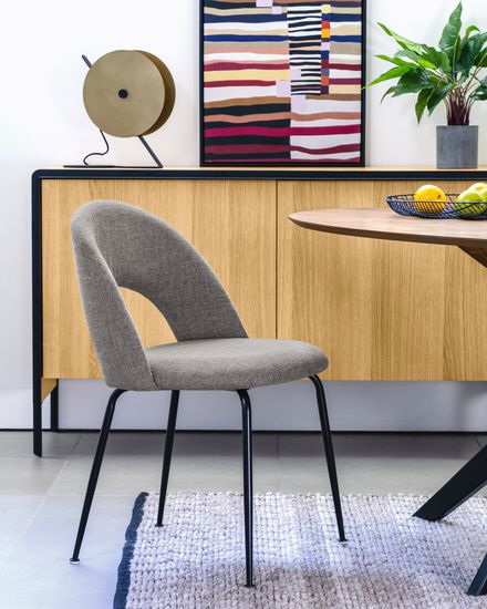 Стул Mahalia светло-серый La Forma Испания 