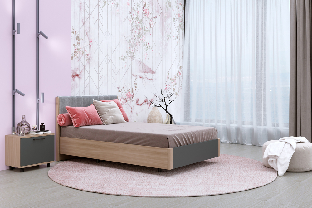 Кровать Грейс (1,2*2,0) КР-5011-В