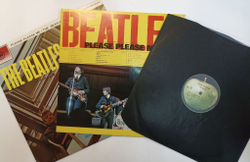 Винтажная виниловая пластинка LP The Beatles Please Please Me (Japan 1976)