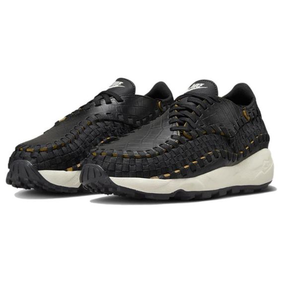 NIKE Footscape Повседневная обувь Низкий Топ Черный Женская