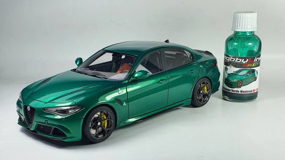 Краска лаковая HobbyLink Alfa Romeo Verde Montreal HP-1201