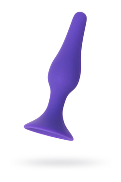 Анальная втулка TOYFA A-Toys, силикон, Фиолетовый, 12,5 см