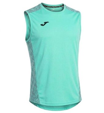 Мужская теннисная футболка Joma Challenge Sleeveless - turquoise