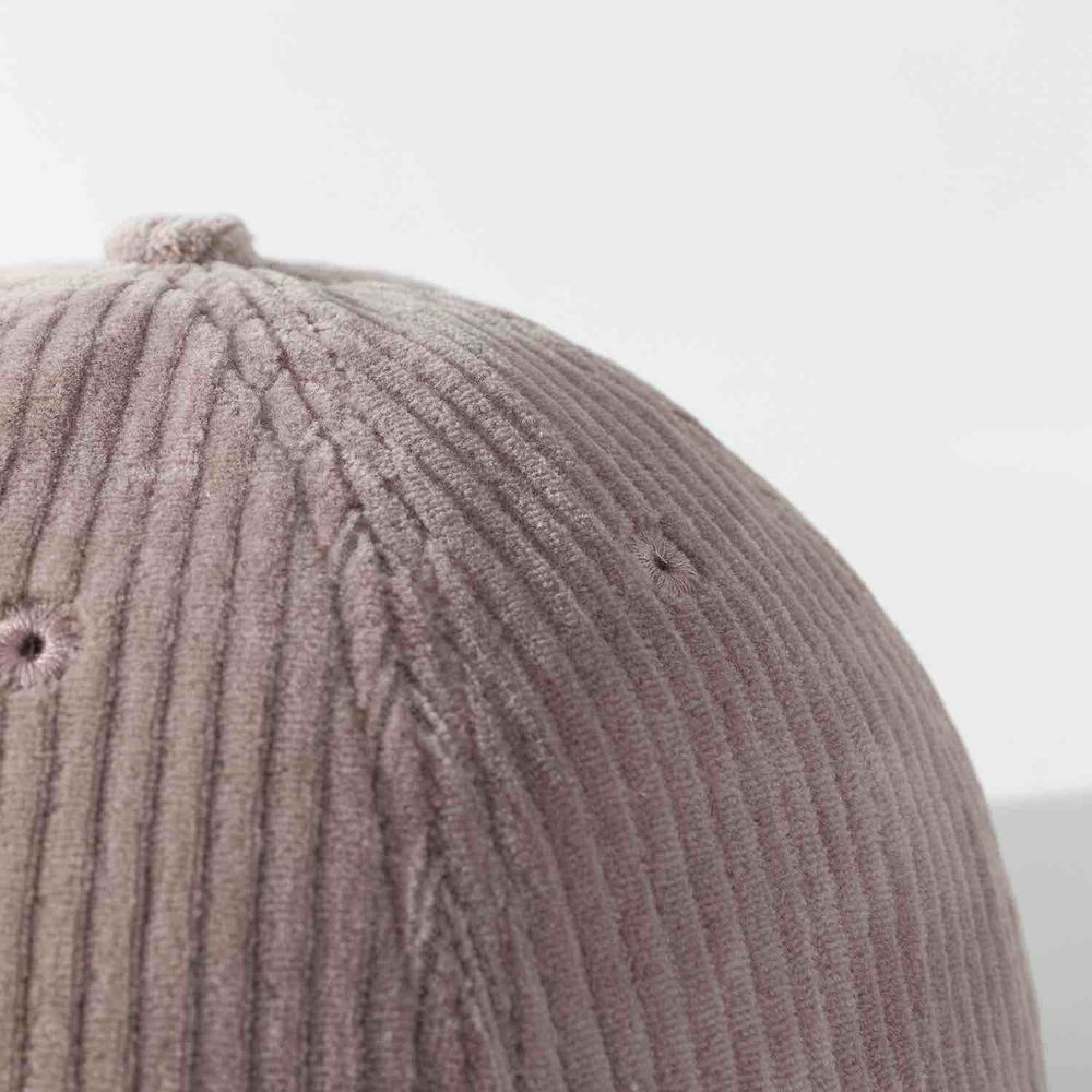 Кепка Ymkashix Velvet Face Flower пурпурная