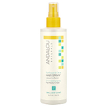 Andalou Naturals, Лак для волос, блестящее сияние, подсолнечник и цитрус, средней фиксации, 242 мл (8,2 жидкой унции)