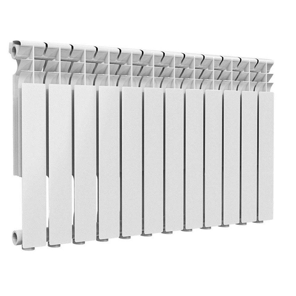 Радиатор алюминиевый Ogint Delta Plus 500 12 секций белый RAL 9016