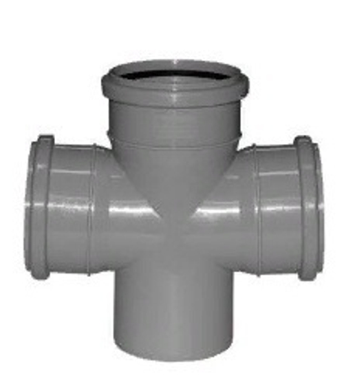 Крестовина однопл. 110*110*110/90 Политэк