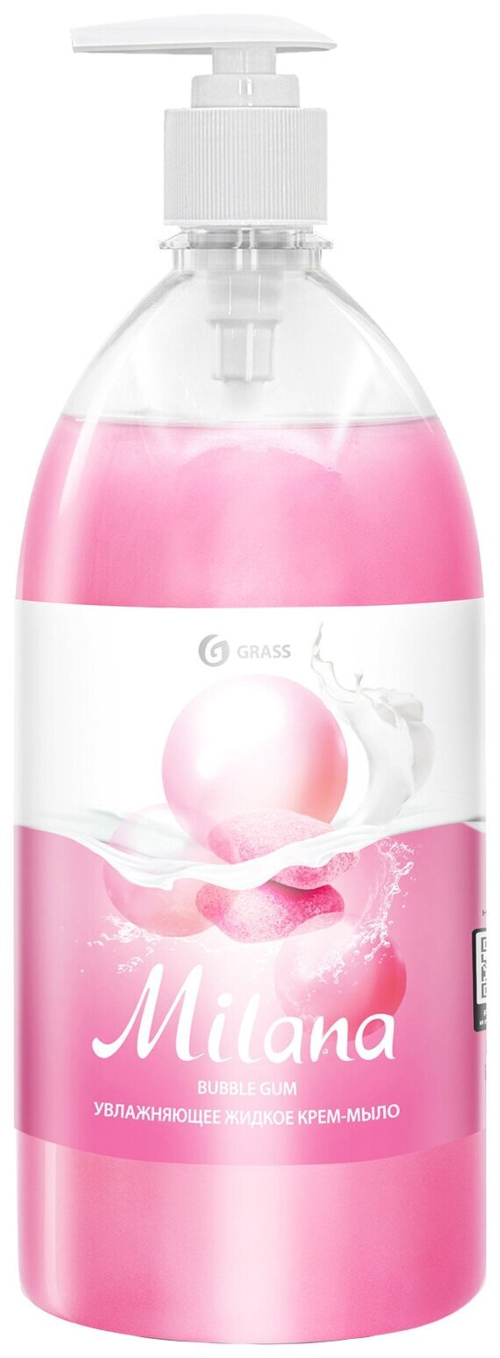 КРЕМ-МЫЛО GRASS MILANA FRUIT BUBBLES 1Л