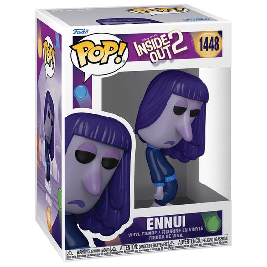 Фигурка Funko POP! Disney Inside Out 2 Ennui (1448) 75997 / Фигурка Фанко ПОП! по мотивам мультфильма "Головоломка 2", Хандра