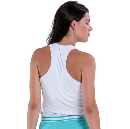 Топ теннисный Lucky in Love Oasis Stripe - white