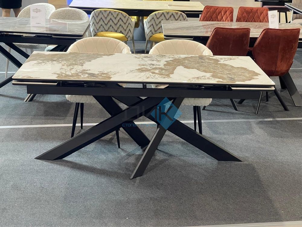 Стол DikLine EKX180 опоры чёрные