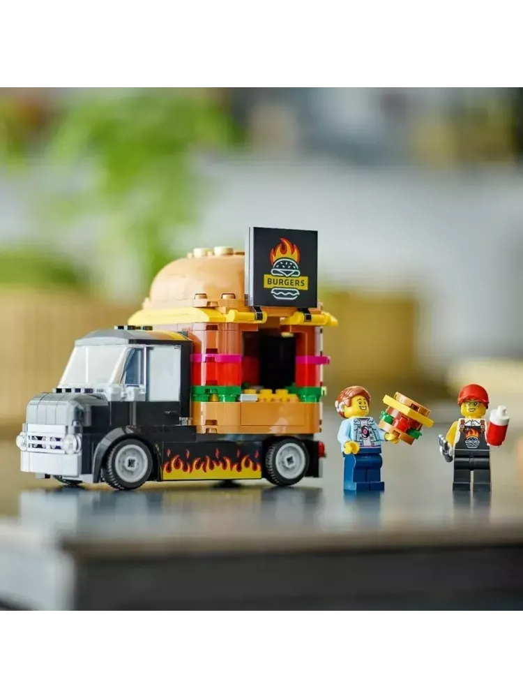 Конструктор City 60404 Бургерная на колесах Burger Truck