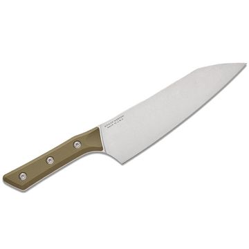 Нож кухонный Microtech Chef's Knife 3000-10OD  с клинком из стали M390MK, рукоять G10