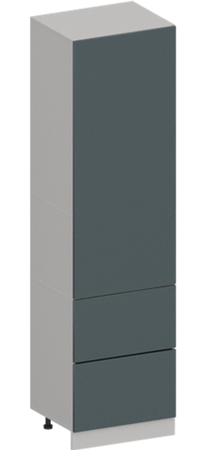 Кухня Модуль ШП2Я 600М Ликата / Бирюзовая мята