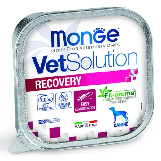 Влажный корм диетический Monge VetSolution Dog Recovery Рекавери для собак при восстановлении питания в период выздоровления 150 г