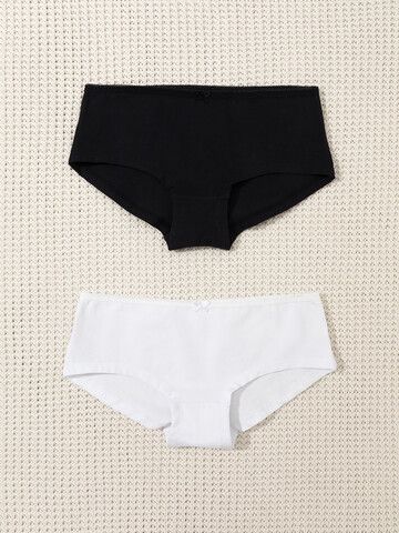 набор трусы/ уп  для девочки  К 1964-2уп/белый,черный