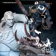 Капитан Ультрамаринов Титус Фигурка Captain of the Ultramarines Titus Warhammer 40,000: Space Marine