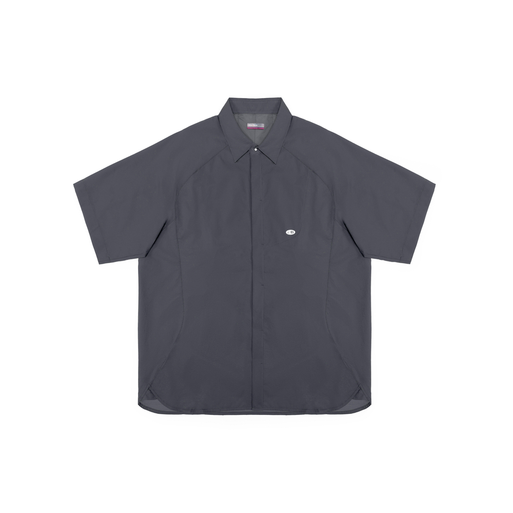 Рубашка Blue Monte Lightweight and Breathable Short-Sleeved Shirt "Cliff Gray"