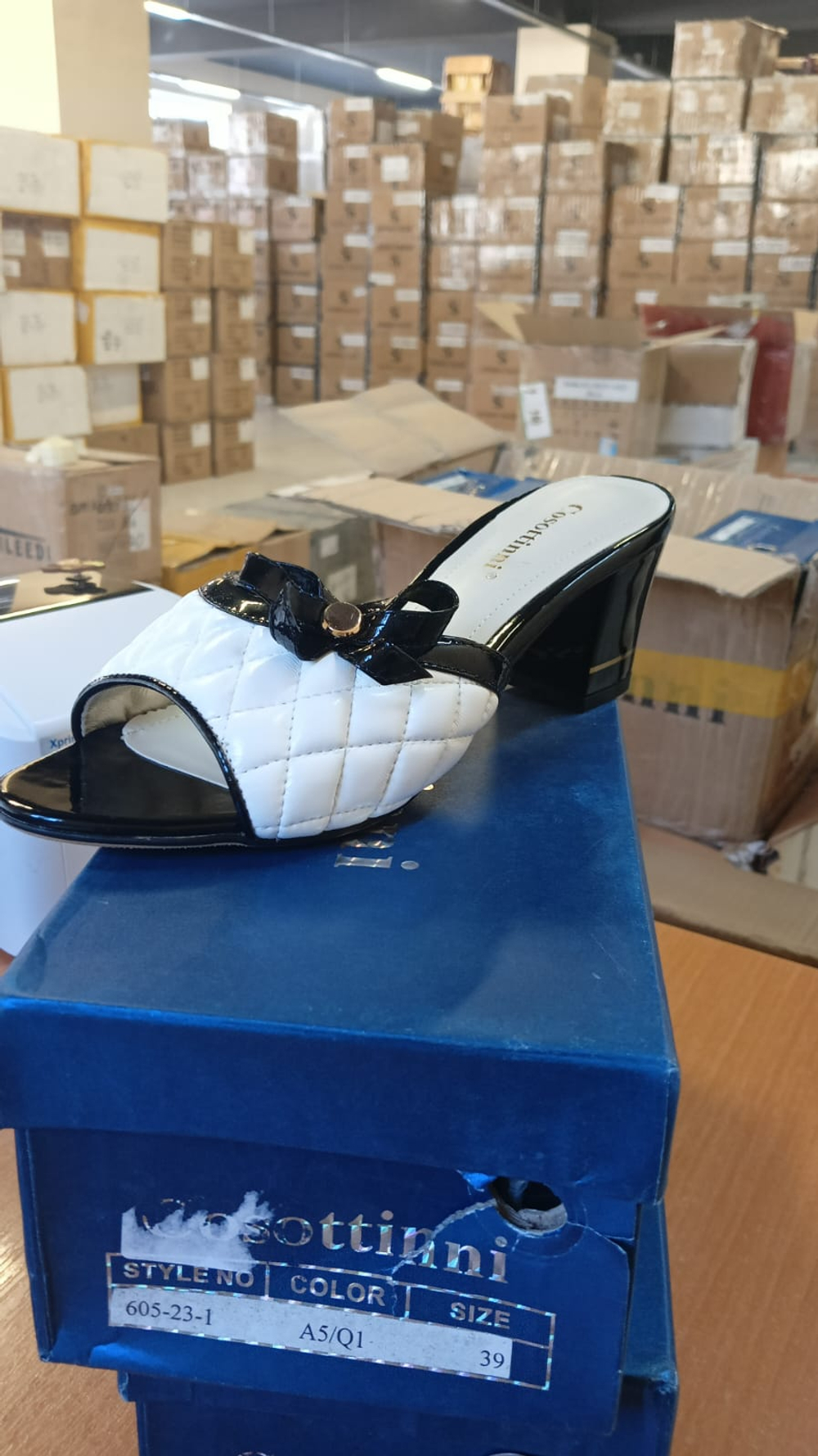 Шлепанцы женские COSOTTINNI 605-23-1 \A5\Q1\10F30-14-03