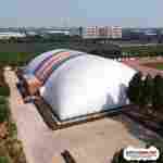 Воздухоопорное сооружение для ледовой арены «Зимний Дом», 45×27×11 м