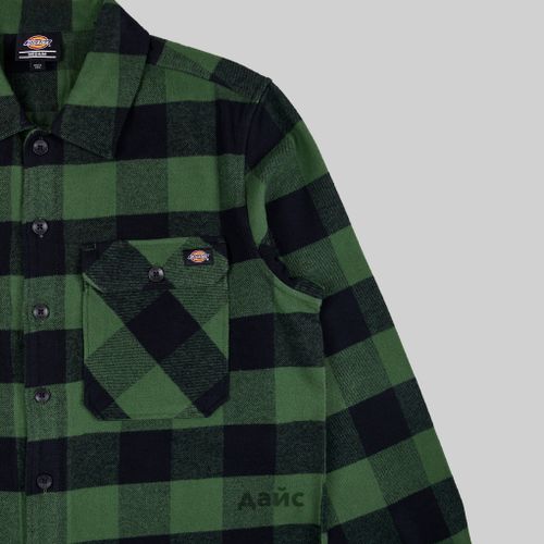 Рубашка мужская Dickies Sacramento Long Sleeve Shirt артикул:WLR23PEB - купить в магазине Дайс