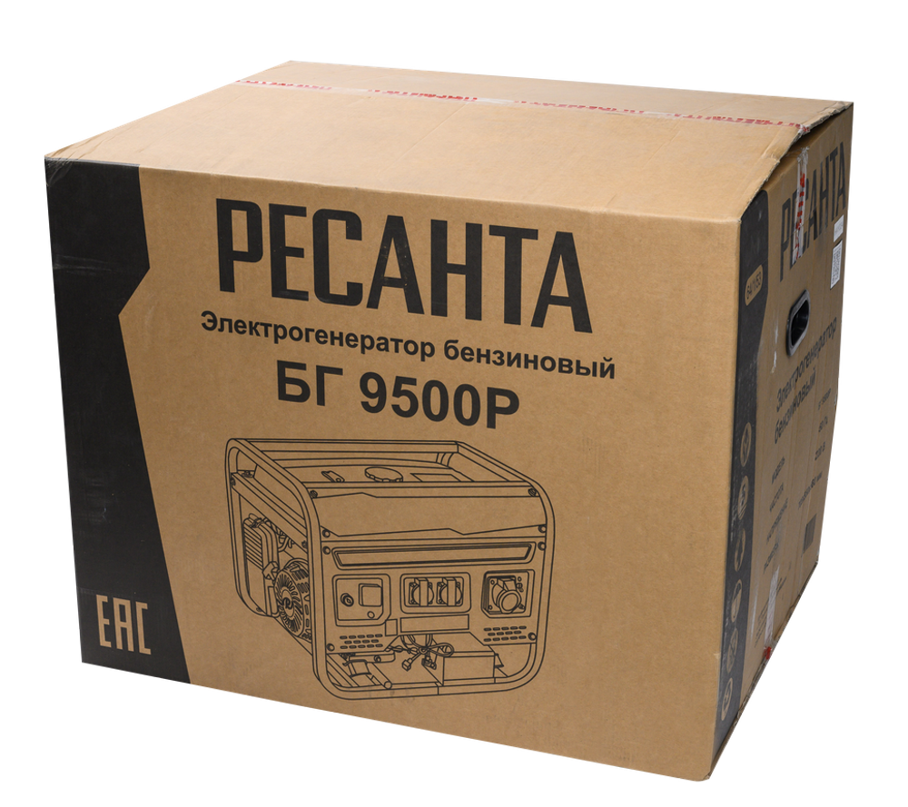 Электрогенератор Ресанта БГ 9500 Р - [7,5 кВт / 220V]