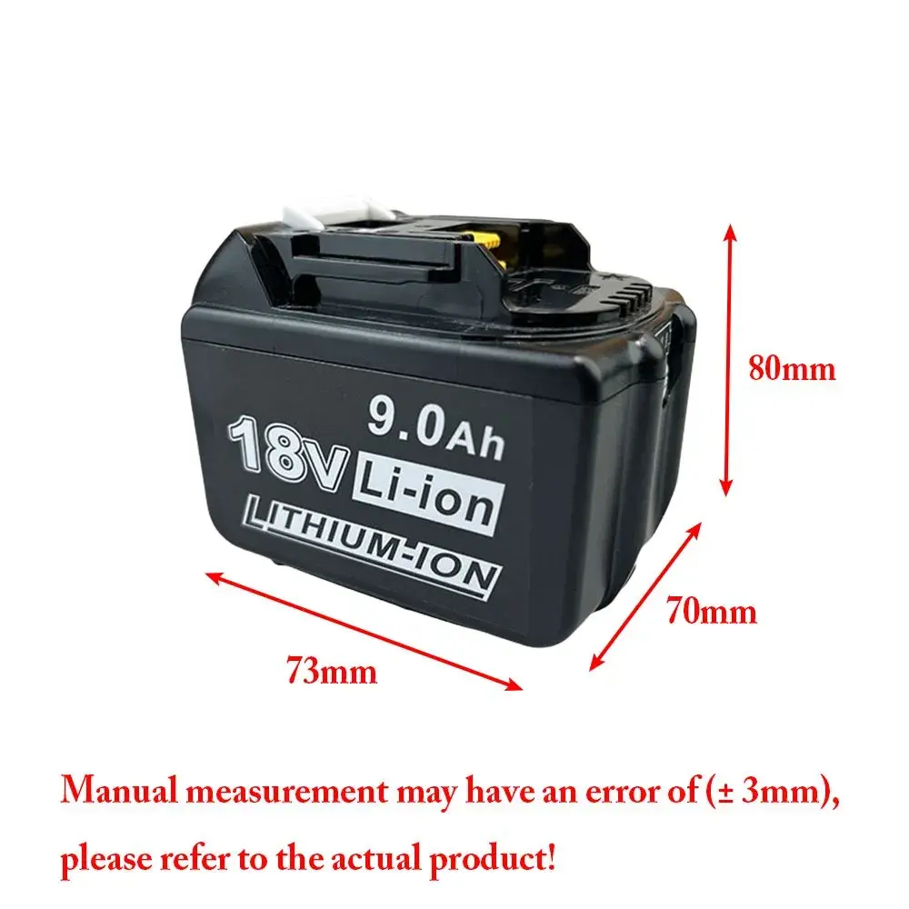 18 В 10000 мАч Аккумулятор Для Makita BL1830 BL1830B BL1840 BL1850 BL1850B BL1860B BL1815 Замена литиевой батареи
