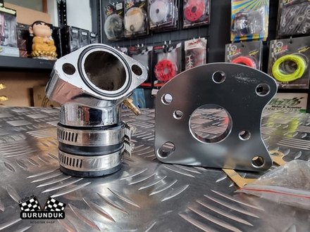 NEWAY POWER ВПУСКНОЙ КОЛЛЕКТОР 27 мм графит DIO AF 34 35 ZX