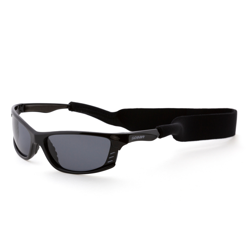 Спортивные очки OCEAN Cyprus / Shiny black / Smoke Polarized lenses