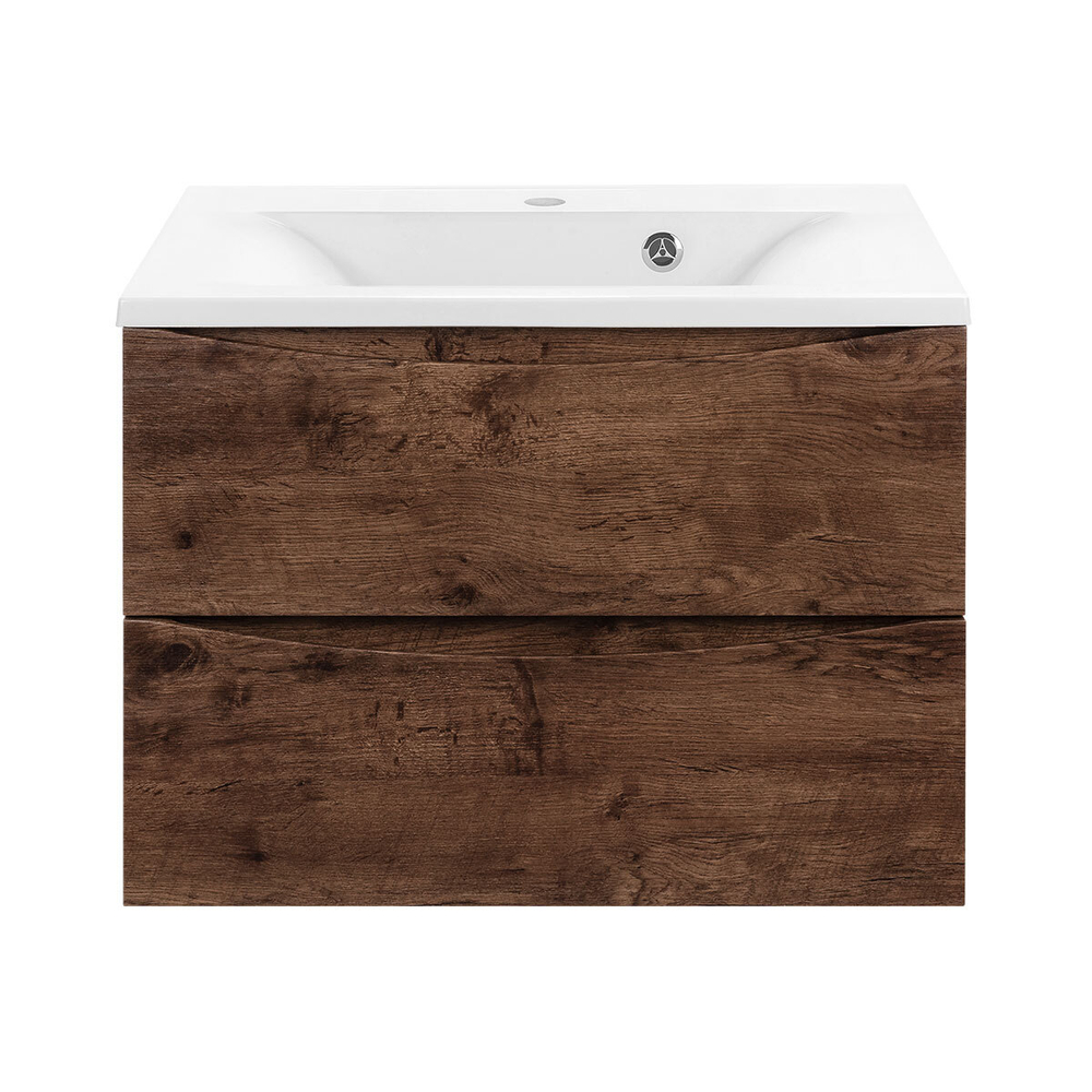 База под раковину Mia 650 подвесная, 2 выкатных ящика soft close, R.Wood